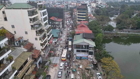 Người dân mong đợi dự án cải tạo, nâng cấp tuyến đường Xuân Diệu sớm thông xe