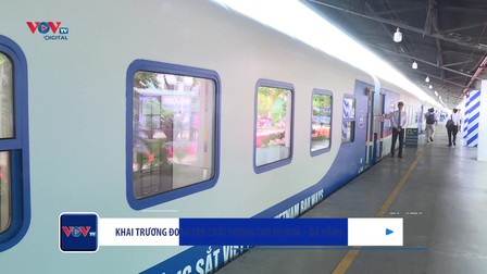 Khai trương đoàn tàu chất lượng cao tuyến Tp.HCM - Đà Nẵng
