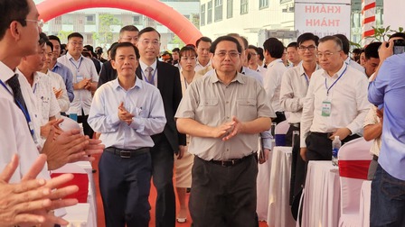 Thủ tướng Phạm Minh Chính dự lễ khởi công Cảng VSico