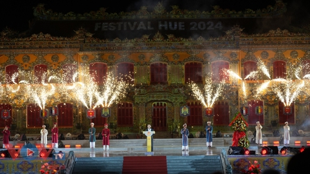 Khai mạc Tuần lễ Festival nghệ thuật Quốc tế Huế 2024