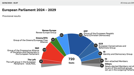 Kết quả bầu cử Nghị viện châu Âu gây sốc với đảng cầm quyền ở một loạt nước