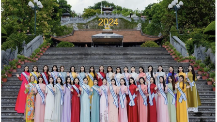 Green Dragon City tiếp thêm năng lượng nguồn cội Chung kết Hoa hậu Du lịch Việt Nam 2024