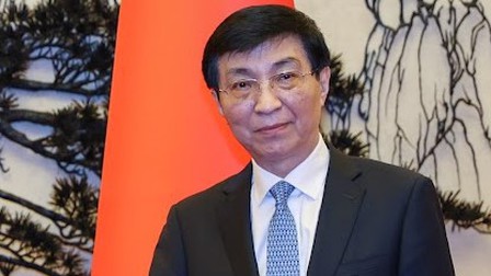 Chủ tịch Chính hiệp toàn quốc Trung Quốc Vương Hộ Ninh sang Việt Nam viếng Tổng Bí thư Nguyễn Phú Trọng