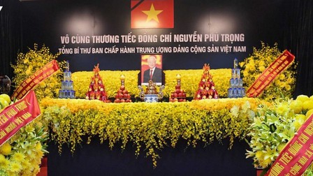 Trực tiếp: Lễ viếng Tổng Bí thư Nguyễn Phú Trọng