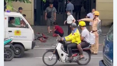 Công an Hà Nội bắt nhanh nghi phạm dùng dao gây thương tích nghiêm trọng