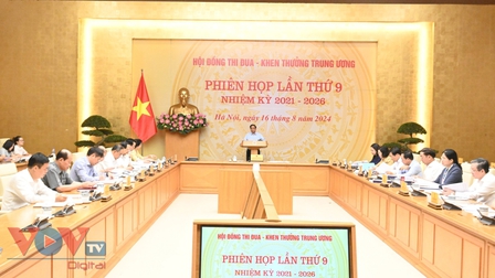 Thủ tướng Phạm Minh Chính chủ trì Phiên họp thứ 9 Hội đồng Thi đua – Khen thưởng Trung ương