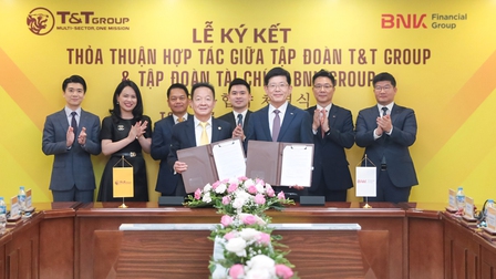 T&T Group hợp tác với BNK - tập đoàn tài chính hàng đầu Hàn Quốc