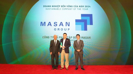 Masan Group tiếp tục được vinh danh Top 50 Doanh nghiệp phát triển bền vững năm 2024