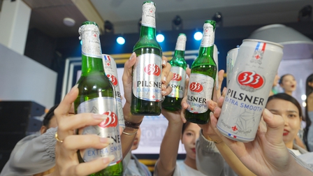 SABECO ra mắt 333 Pilsner – Bước tiến mới cho thương hiệu bia huyền thoại 