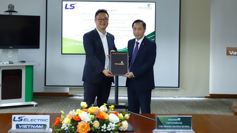Vietcombank Chương Dương và Công ty TNHH Thiết bị điện tử LS Việt Nam ký kết hợp đồng tài trợ vốn