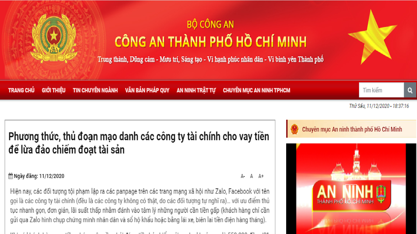 Mạo danh công ty tài chính cho vay tiền để chiếm đoạt tài sản