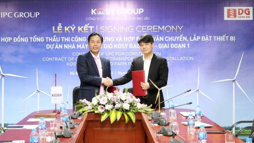 Goldwind ký kết hợp đồng cung cấp turbine tại dự án điện gió Kosy Bạc Liêu