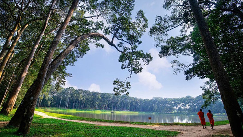 Ao Bà Om - “Đà Lạt” của Trà Vinh