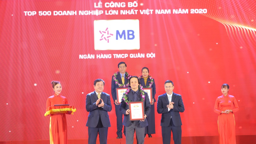 MB ghi danh Top 30 doanh nghiệp lớn nhất Việt Nam