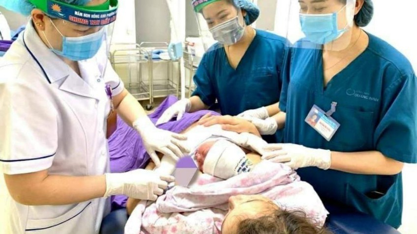 Quảng Ninh: Một em bé chào đời trong khu cách ly