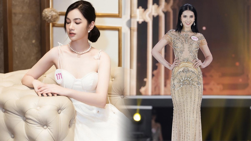 Nhan sắc người đẹp kém 27 tuổi thi Hoa hậu Việt Nam hẹn hò chồng cũ Lệ Quyên