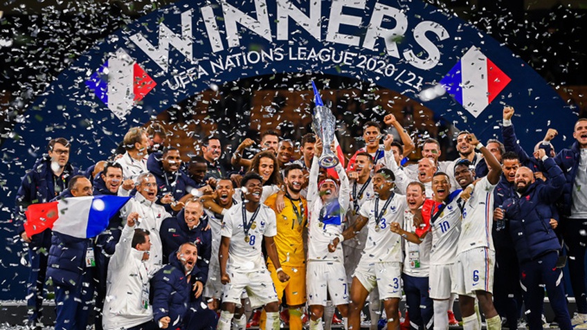 Ngược dòng trước Tây Ban Nha, Pháp trở thành tân vương UEFA Nations League