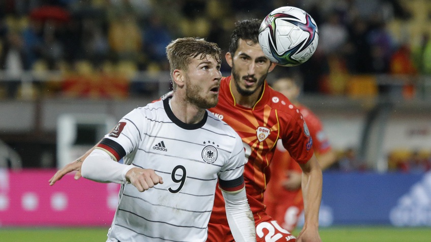 Hủy diệt Bắc Macedonia, Đức giành vé đầu tiên dự World Cup 2022