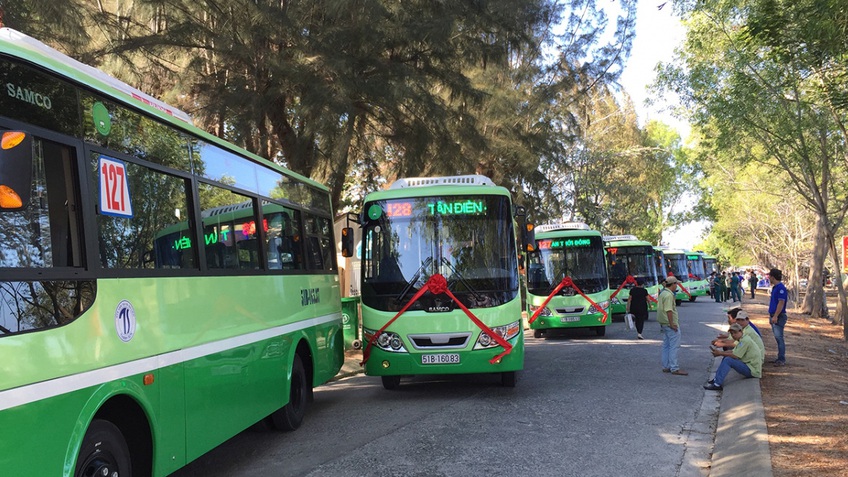 Bốn tuyến xe buýt đầu tiên được hoạt động trở lại tại TP.HCM