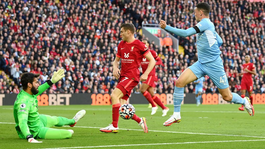 Hai khoảnh khắc thiên tài của Salah không đủ giúp Liverpool đánh bại Man City