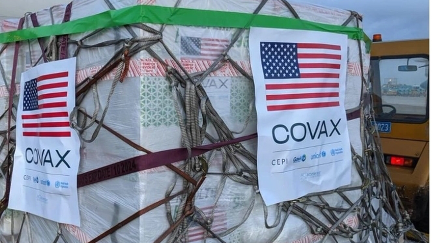 Mỹ chuyển thêm 4 triệu liều vaccine COVID-19 cho Việt Nam