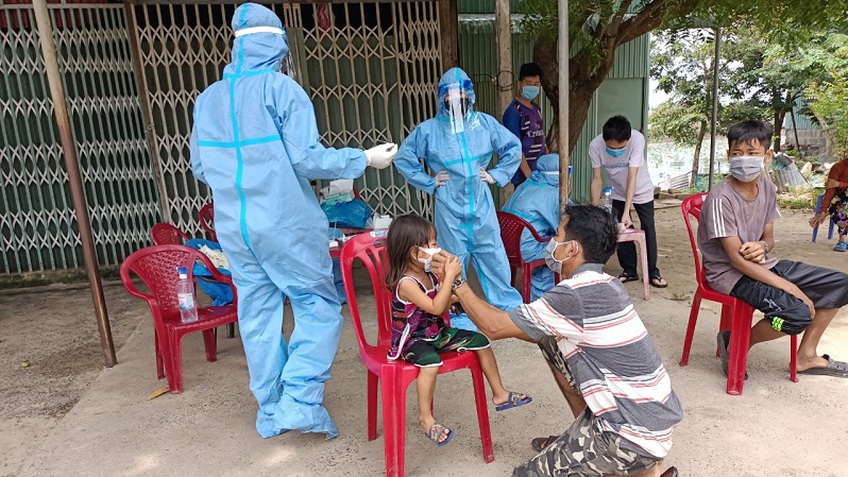 Bình Thuận có 2 địa phương đổi màu cấp độ dịch từ cam sang đỏ