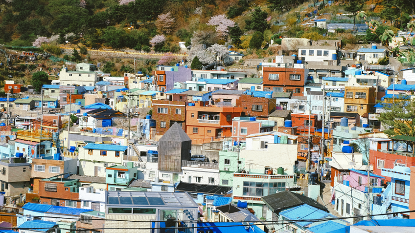 Lạc bước giữa ngôi làng sắc màu Gamcheon