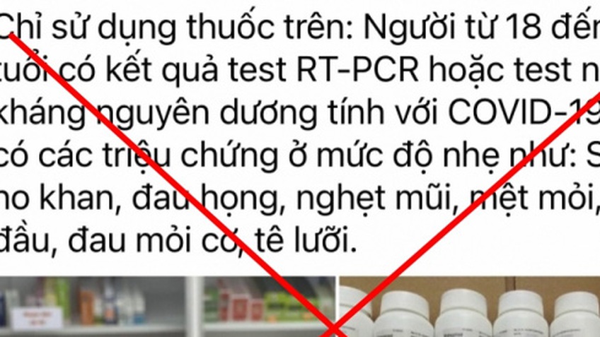 Tự ý mua thuốc điều trị COVID-19: 'Cẩn thận tiền mất tật mang'