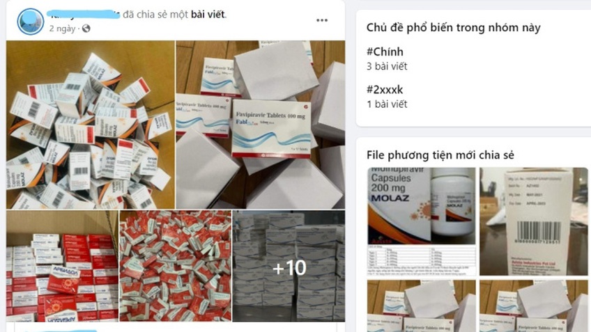 Thuốc kháng virus chữa COVID-19 rao bán tràn lan, chuyên gia khuyến cáo gì?