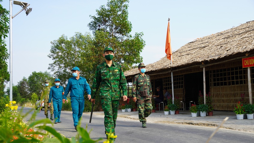 Lính vùng biển đón Tết ở vùng biên