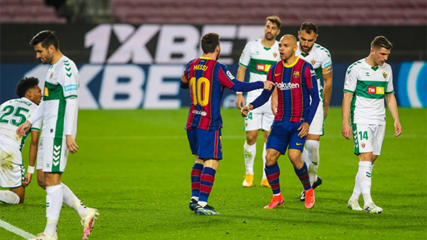 Barca 3-0 Elche: Messi lập cú đúp, Barca trở lại Top 3