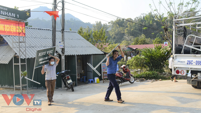 Điện Biên: Dỡ bỏ phong tỏa 2 bản liên quan đến bệnh nhân số 1972