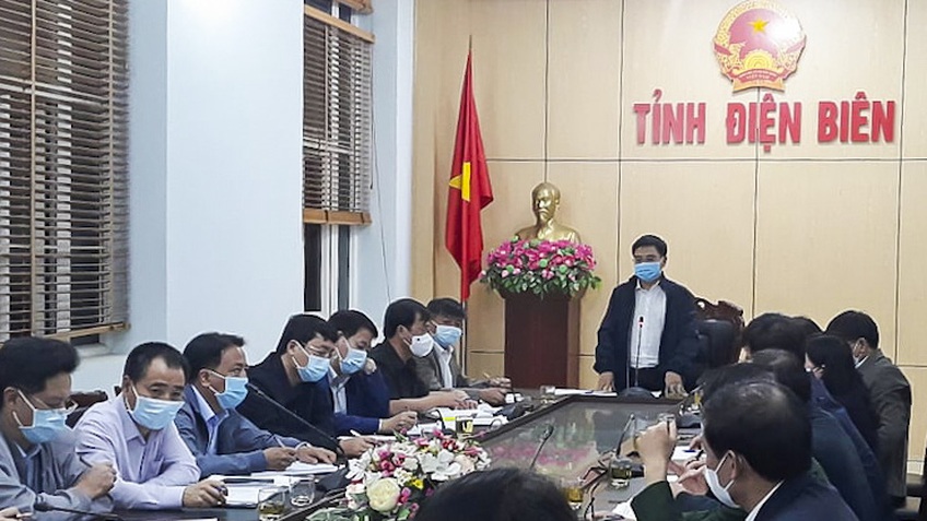 Điện Biên: Họp khẩn trong đêm do có 3 trường hợp dương tính lần 1 với SARS-Cov-2