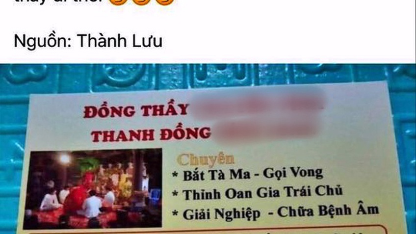 Làm rõ thông tin thầy đồng 'chuyên bắt tà ma, chữa Covid'