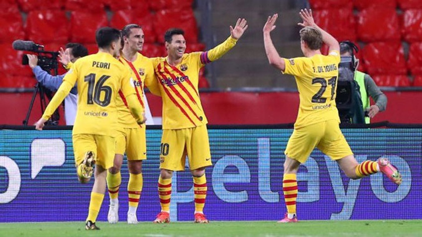 Bilbao 0-4 Barca: Barcelona vô địch Cúp Nhà Vua lần thứ 31