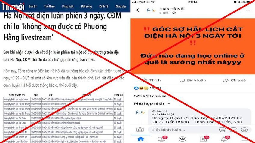 Thông tin 'cắt điện luân phiên' tại Hà Nội là không chính xác