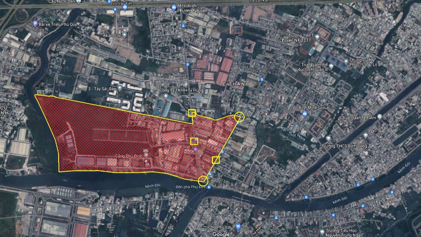 TP.HCM phong tỏa một khu phố ở Quận 8