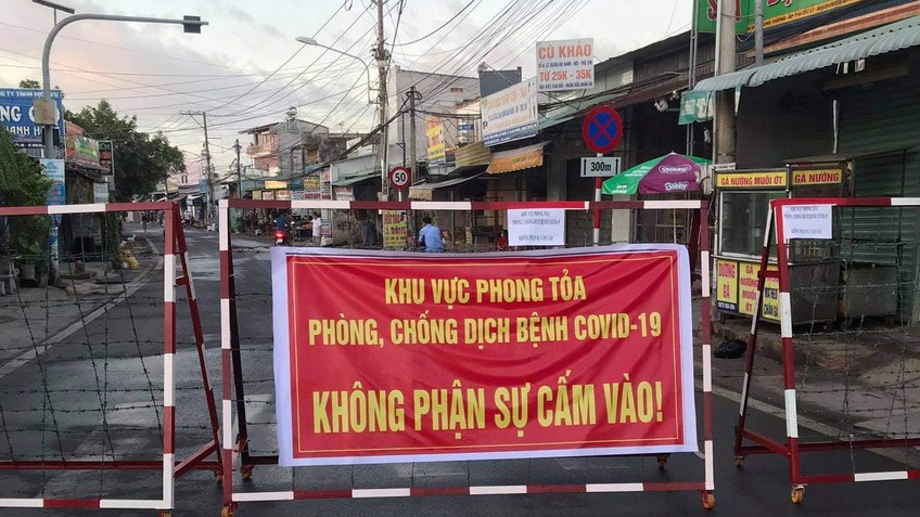 Đồng Nai phong tỏa khu vực 300 hộ dân liên quan ca nghi mắc Covid-19