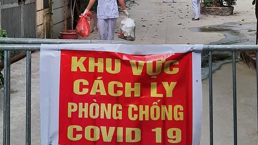 Quận Hai Bà Trưng dỡ cách ly y tế tại ngõ Tự Do, phường Đồng Tâm