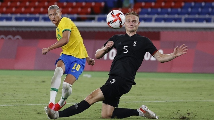 U23 Brazil 4-2 U23 Đức: Richarlison tỏa sáng, Brazil nhấn chìm Đức