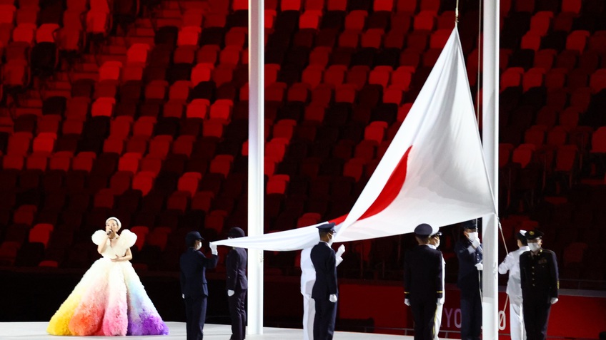 Lễ khai mạc Olympic Tokyo đơn giản nhưng đầy ý nghĩa