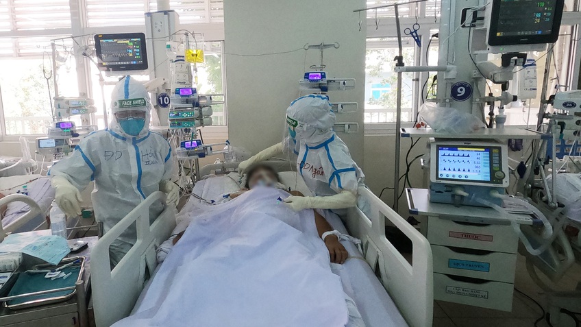 Bệnh viện Chợ Rẫy nâng lên 200 giường hồi sức cho bệnh nhân Covid -19 nặng và nguy kịch