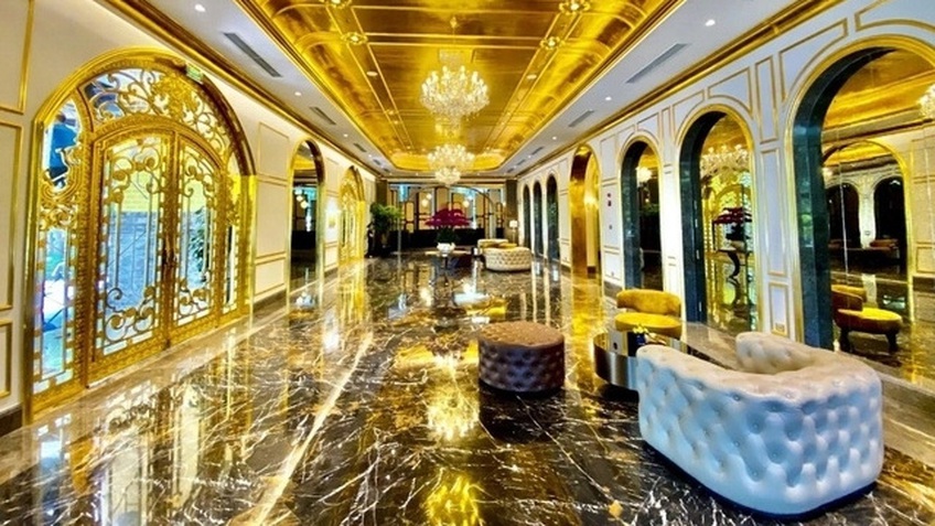 Không phải Dubai, Việt Nam mới là nơi có 1 khách sạn mạ vàng nhiều nhất thế giới