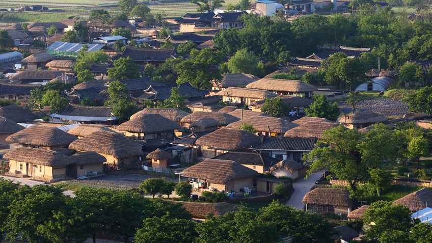 Ngôi làng của tầng lớp quý tộc ở Hàn Quốc