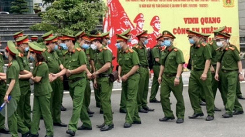 Cục cảnh sát quản lý hành chính về trật tự xã hội xuất quân hỗ trợ các tỉnh phía Nam