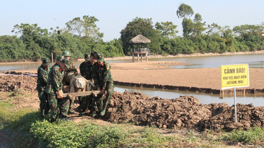 Hải Phòng: Xử lý quả bom nặng 250 kg sót lại sau chiến tranh