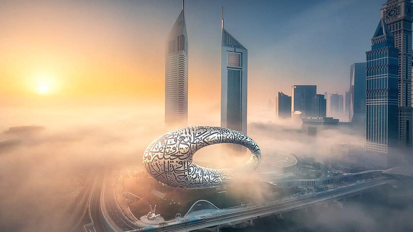 Ngắm Bảo tàng Tương lai đẹp siêu thực ở Dubai
