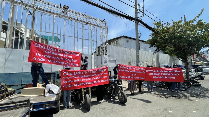 Khách hàng lao đao vì dự án Ascent Plaza chậm bàn giao nhà