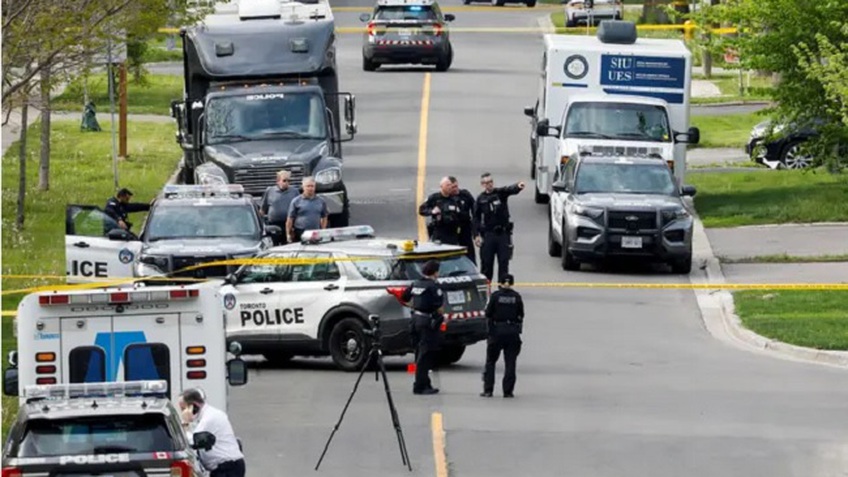 Cảnh sát Canada bắn hạ đối tượng cầm súng lảng vảng gần trường tiểu học