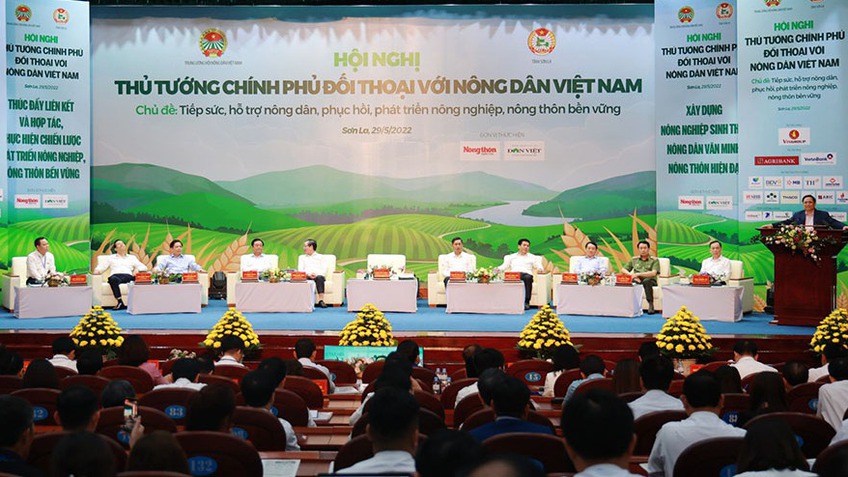 Agribank tham dự chuỗi sự kiện Thủ tướng đối thoại với nông dân năm 2022